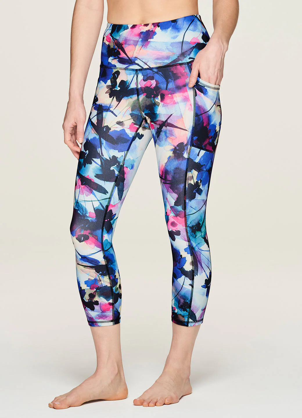 Floral Fun Super Soft Capri - Image 3