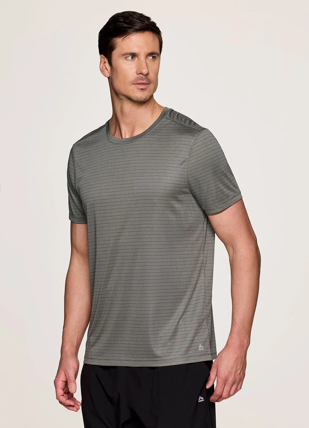 Hit the Court Striped Workout Tee - Image 4
