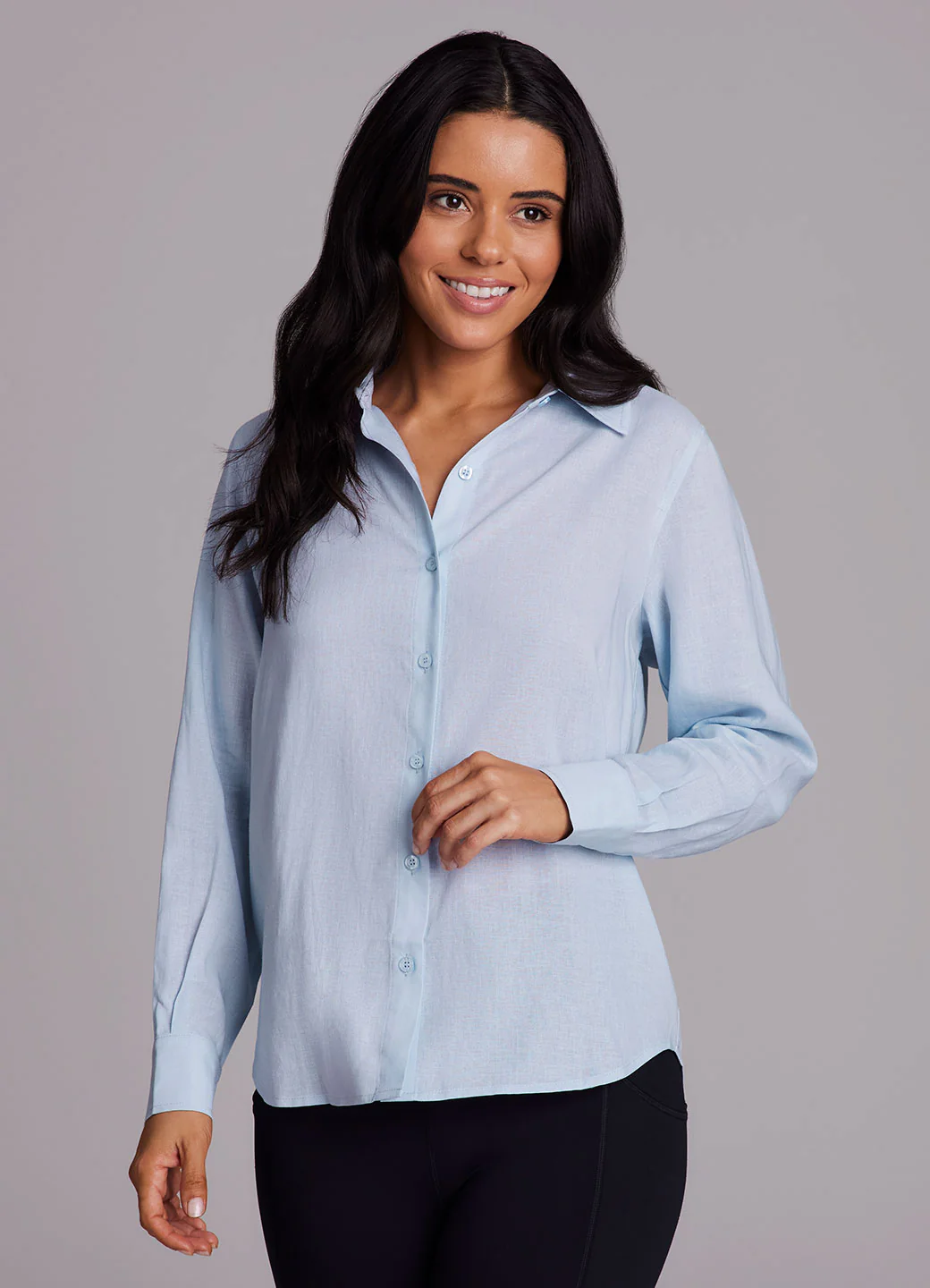 Laidback Linen Button Down Shirt - Image 12