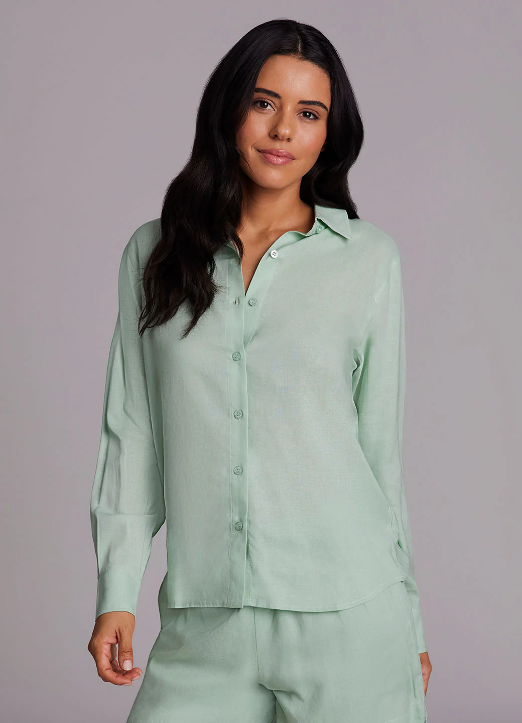 Laidback Linen Button Down Shirt - Image 21