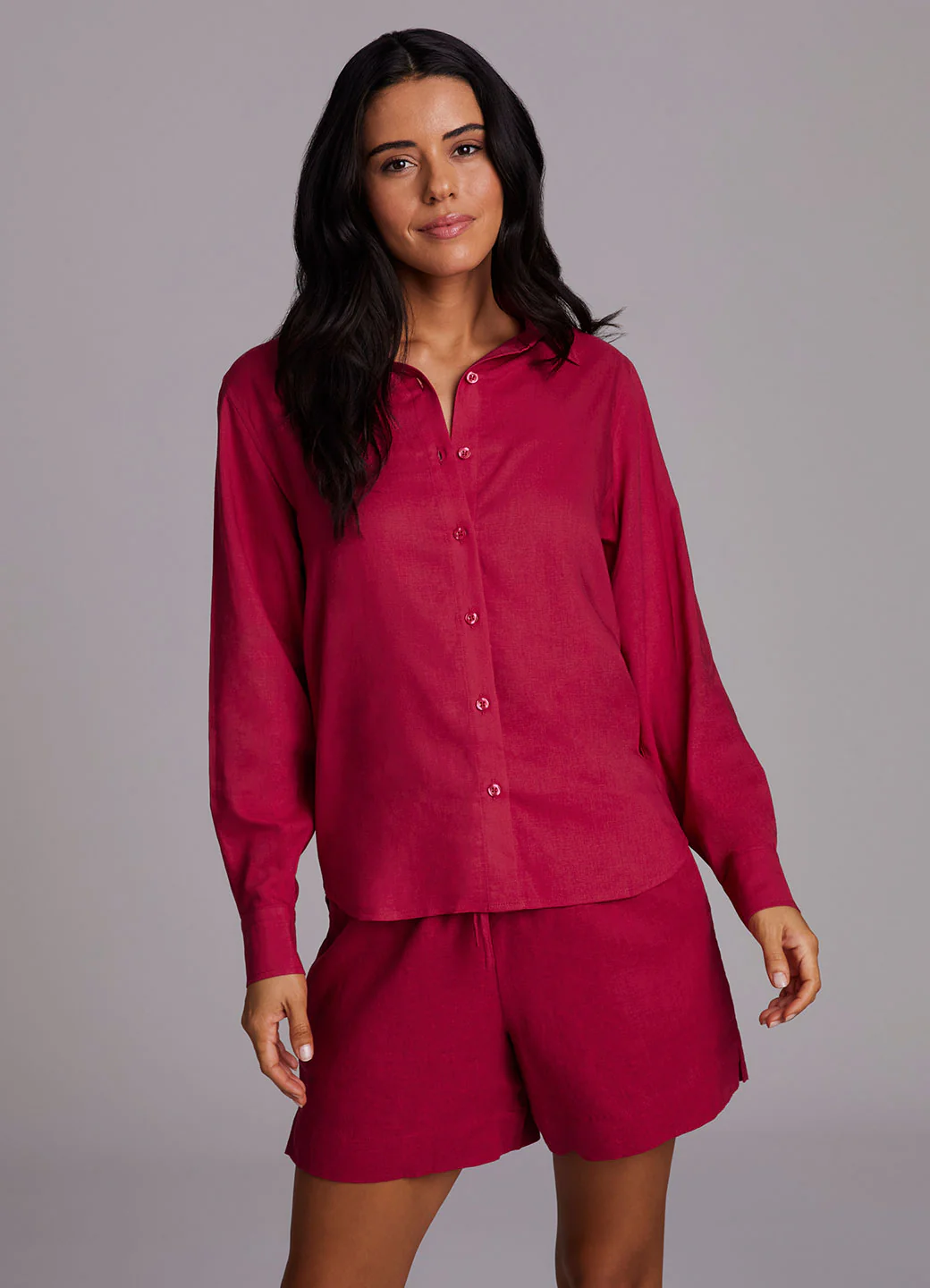 Laidback Linen Button Down Shirt - Image 30