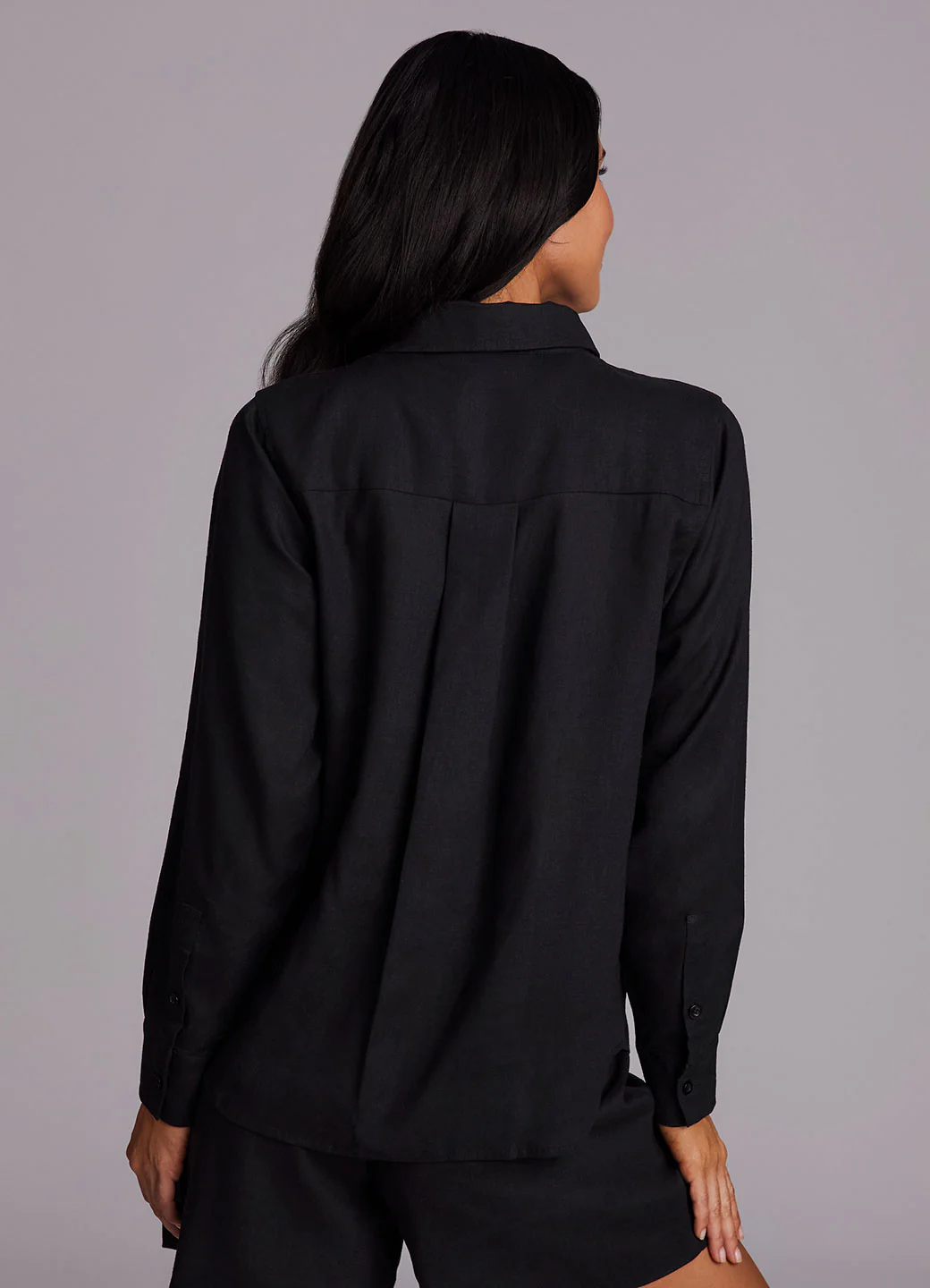 Laidback Linen Button Down Shirt - Image 6