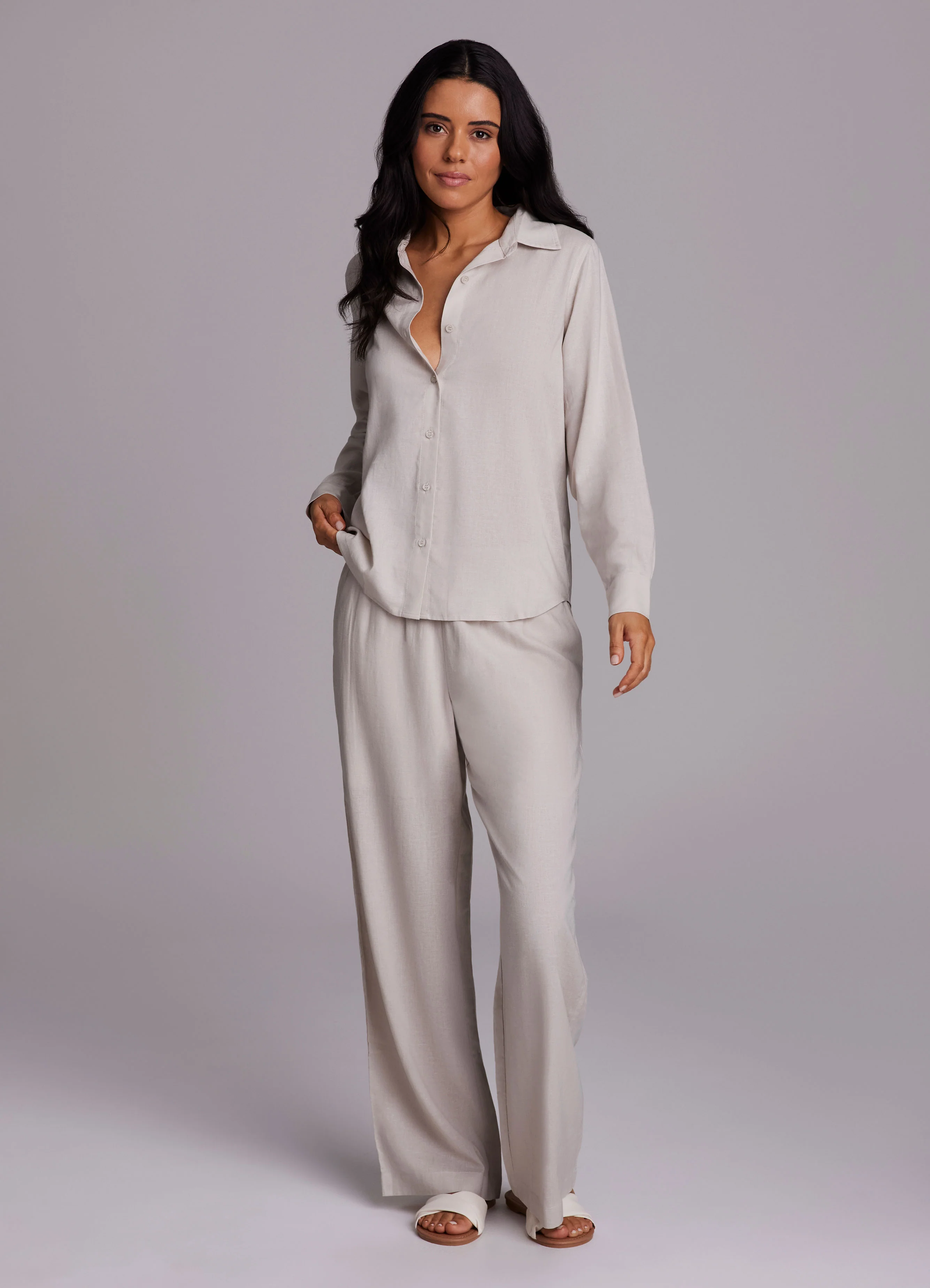 Laidback Linen Drawstring Trouser - Image 10