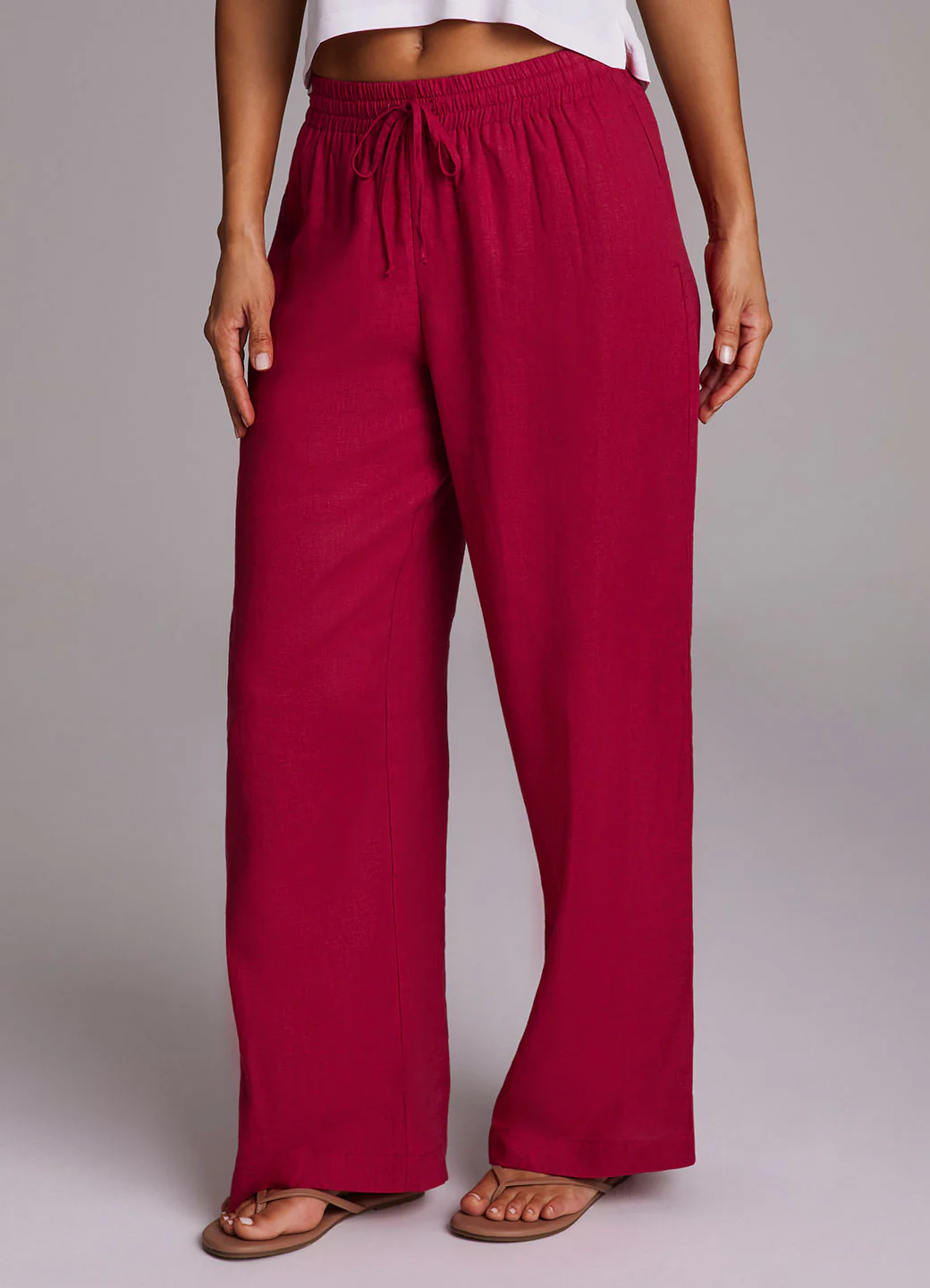 Laidback Linen Drawstring Trouser - Image 11
