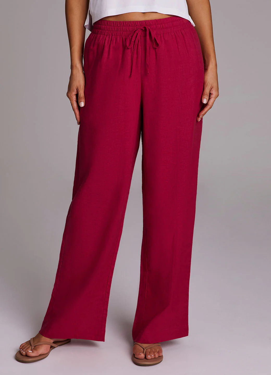 Laidback Linen Drawstring Trouser - Image 15