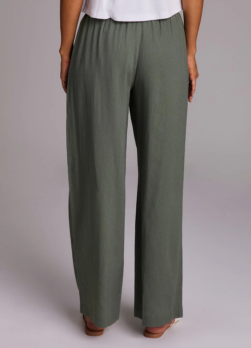 Laidback Linen Drawstring Trouser - Image 5