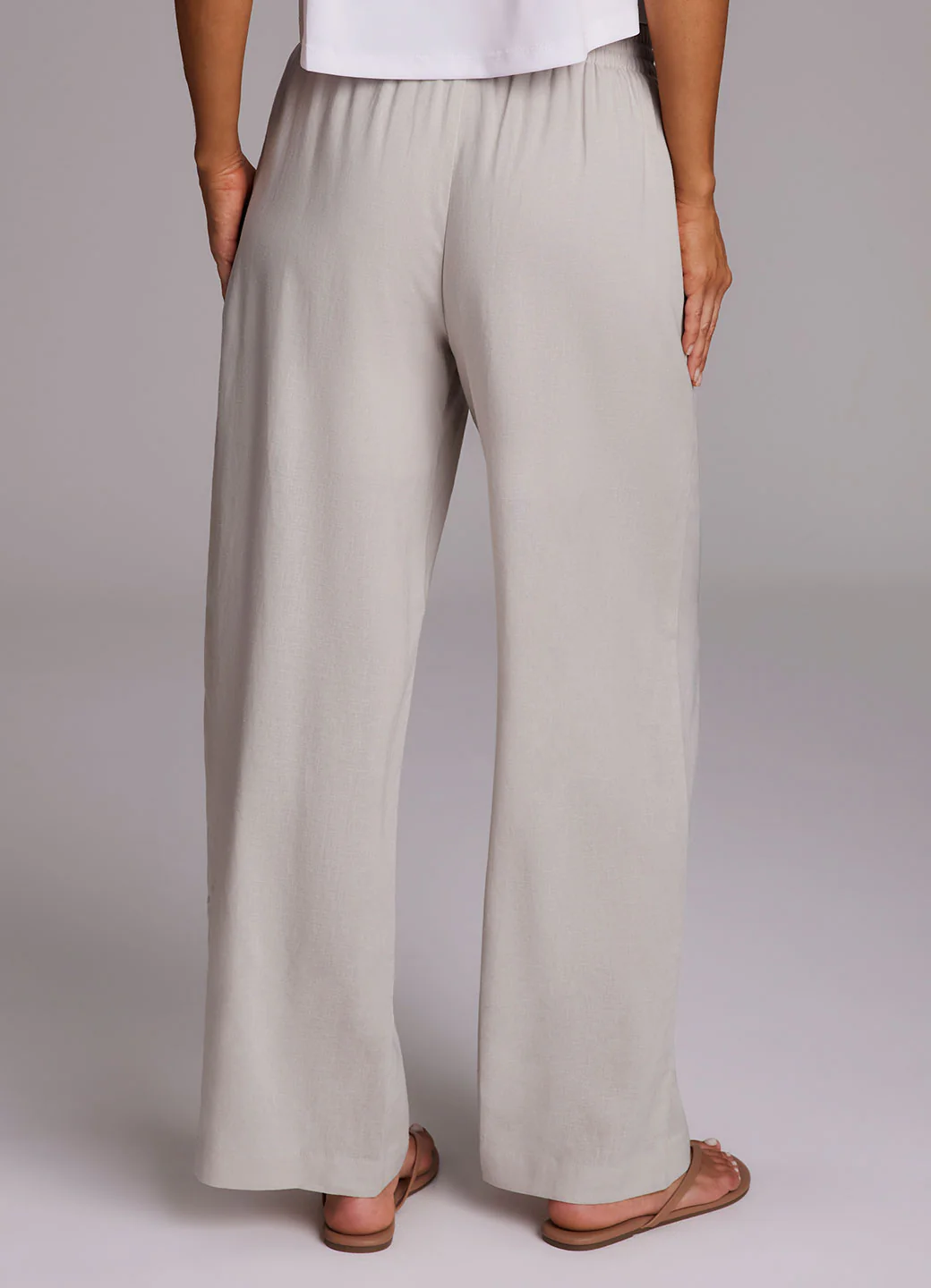 Laidback Linen Drawstring Trouser - Image 8