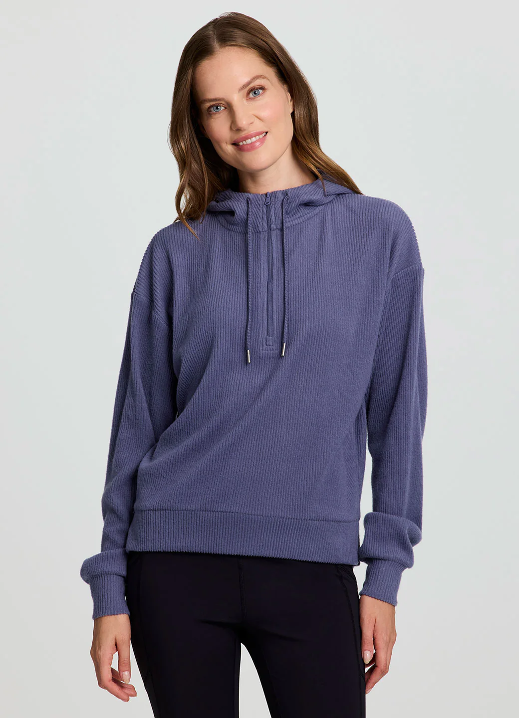 Laidback Ribbed Hoodie - Image 10