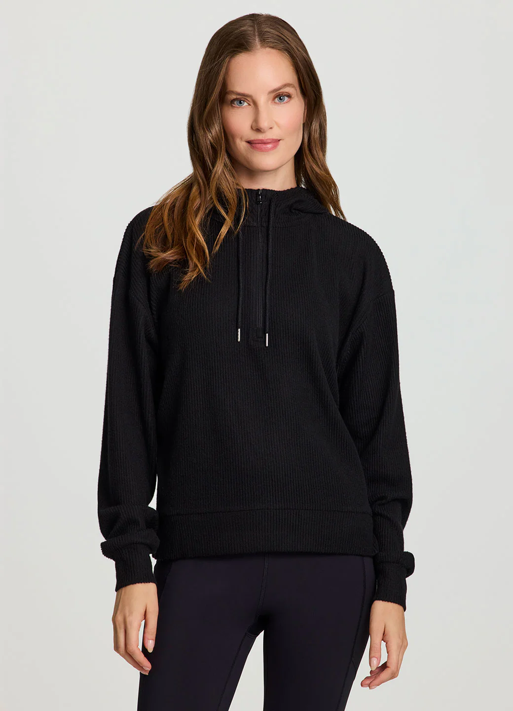 Laidback Ribbed Hoodie - Image 15