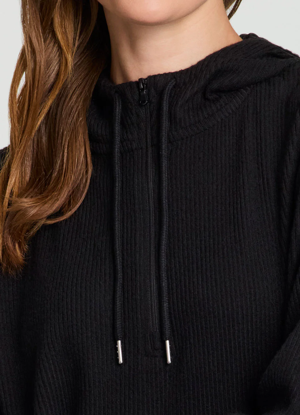 Laidback Ribbed Hoodie - Image 16