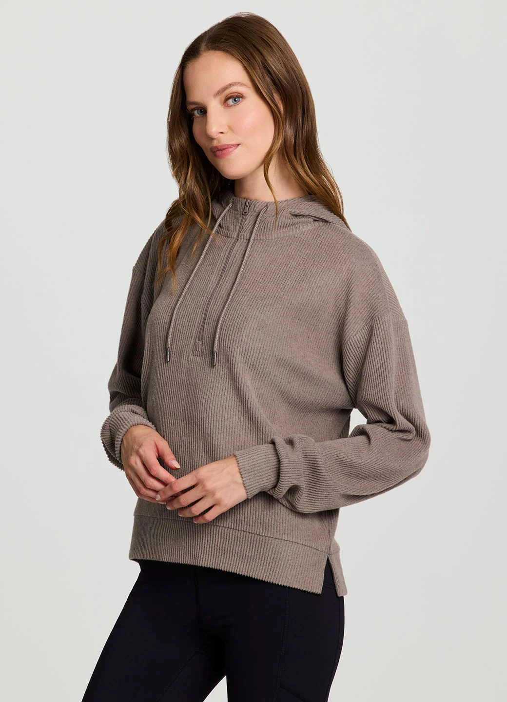 Laidback Ribbed Hoodie - Image 19