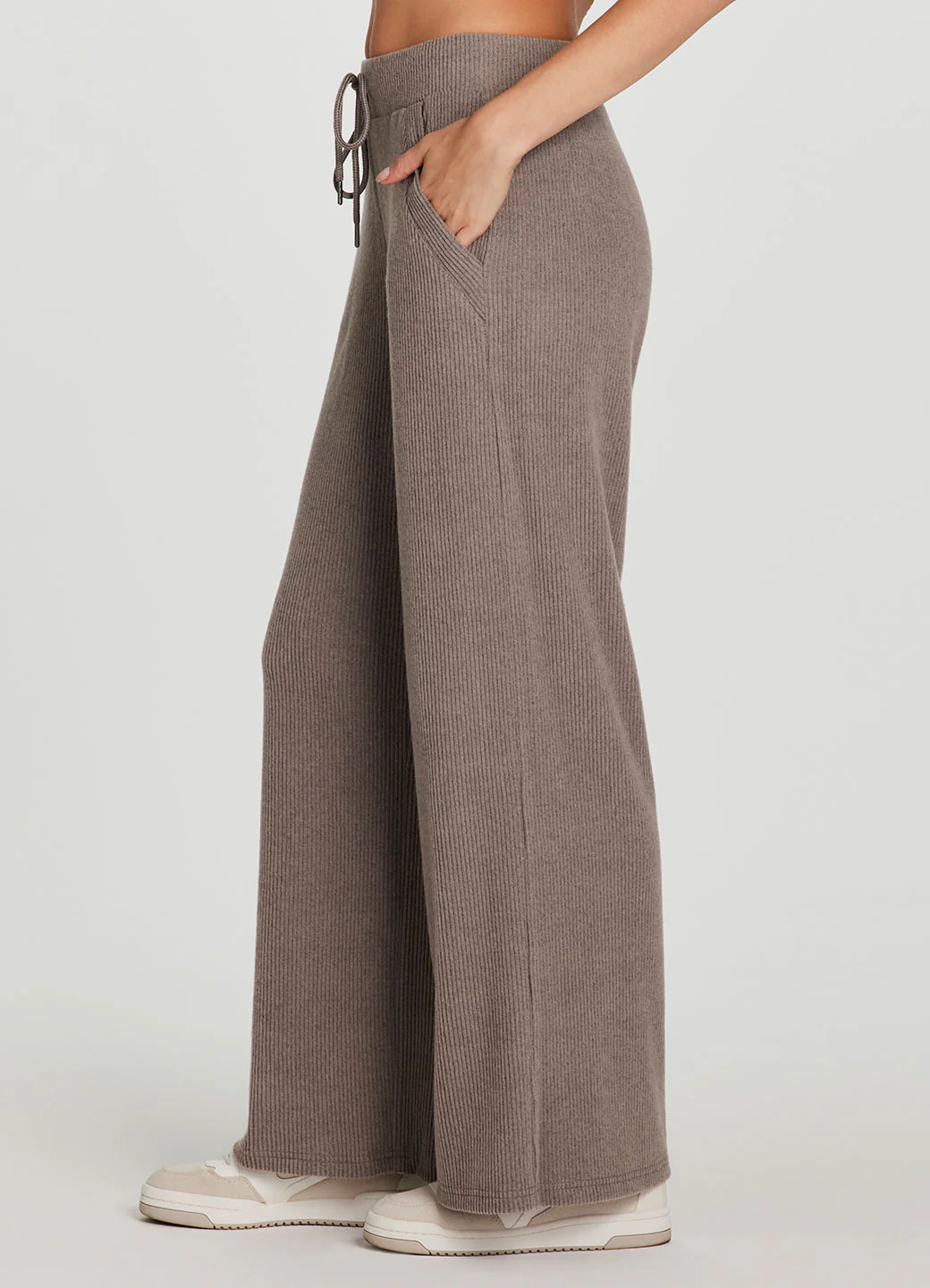 Laidback Ribbed Wide Leg Pant - Image 14