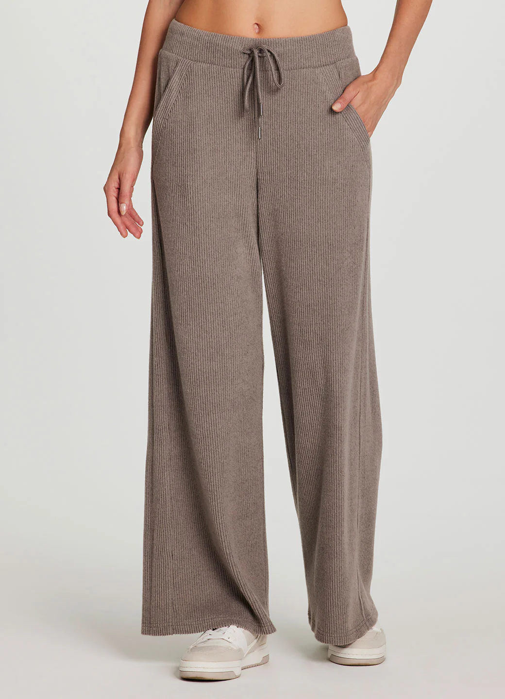 Laidback Ribbed Wide Leg Pant - Image 15