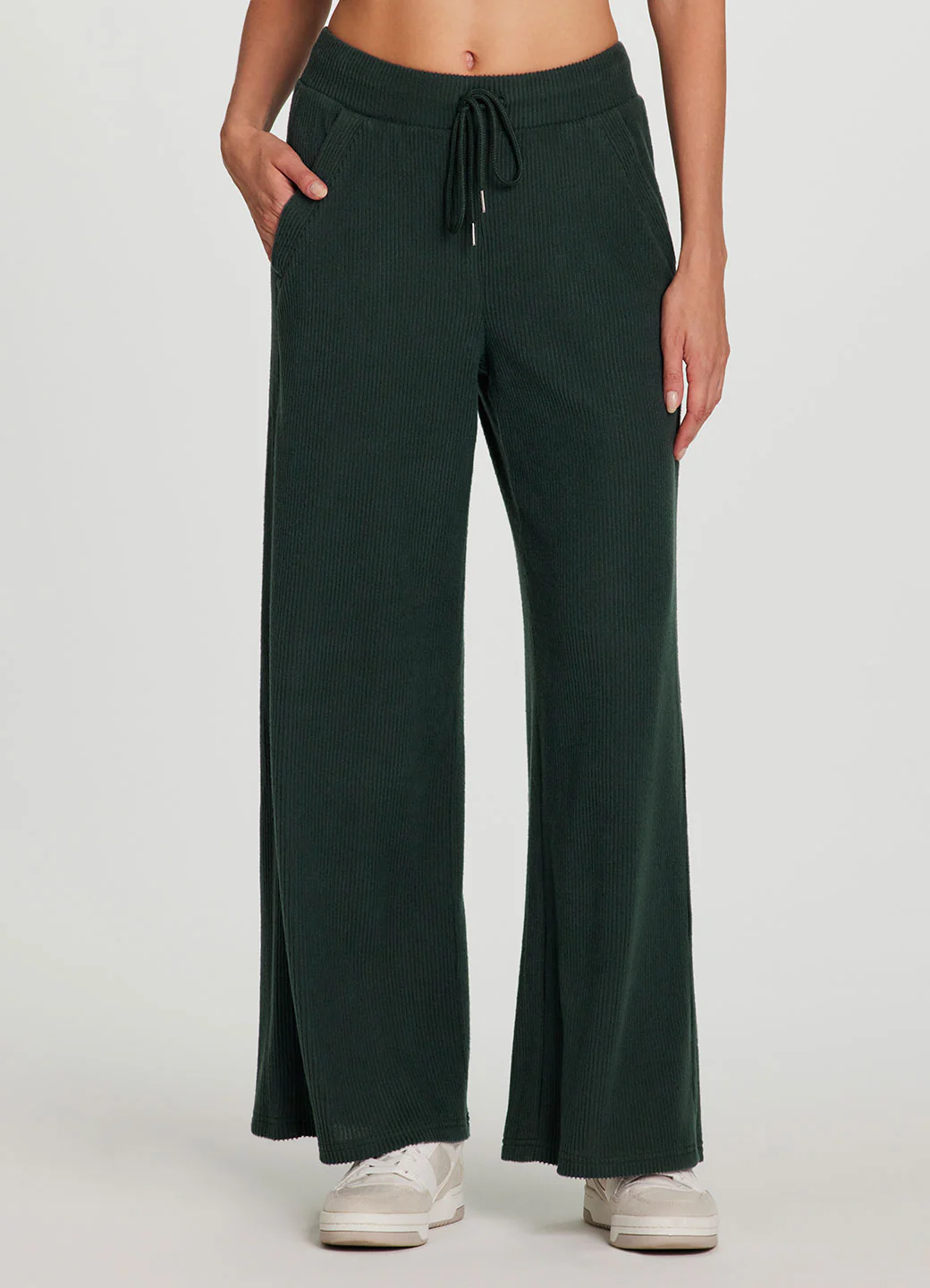 Laidback Ribbed Wide Leg Pant - Image 16