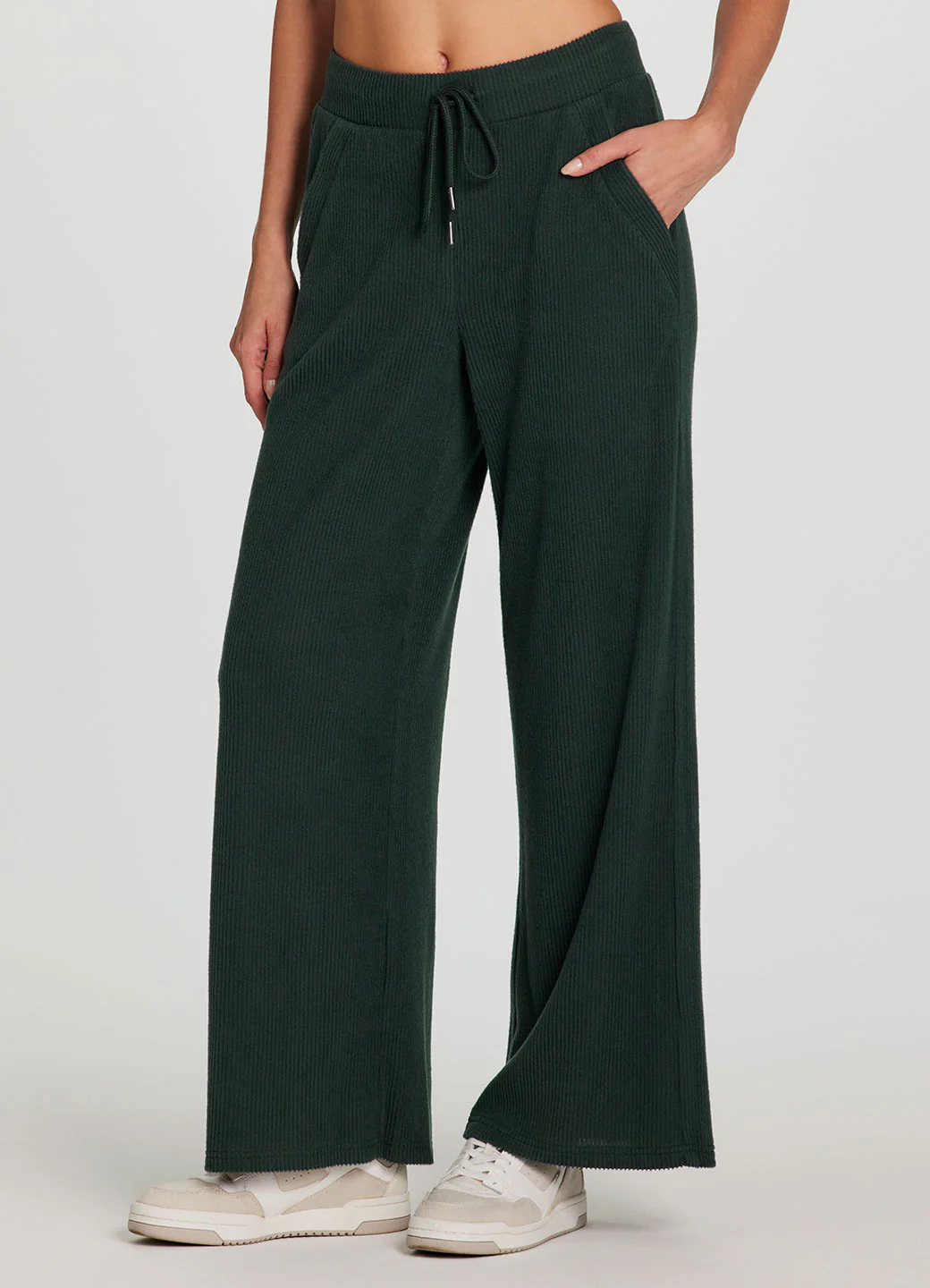 Laidback Ribbed Wide Leg Pant - Image 19
