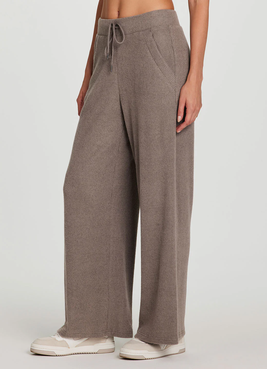Laidback Ribbed Wide Leg Pant - Image 2