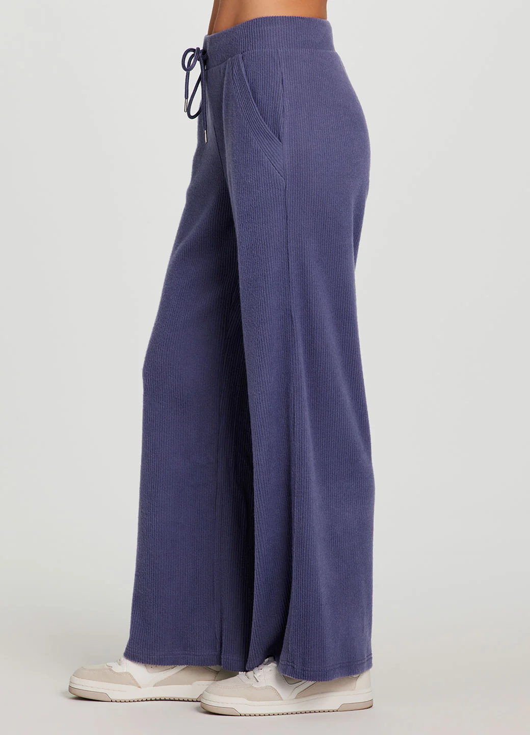 Laidback Ribbed Wide Leg Pant - Image 4