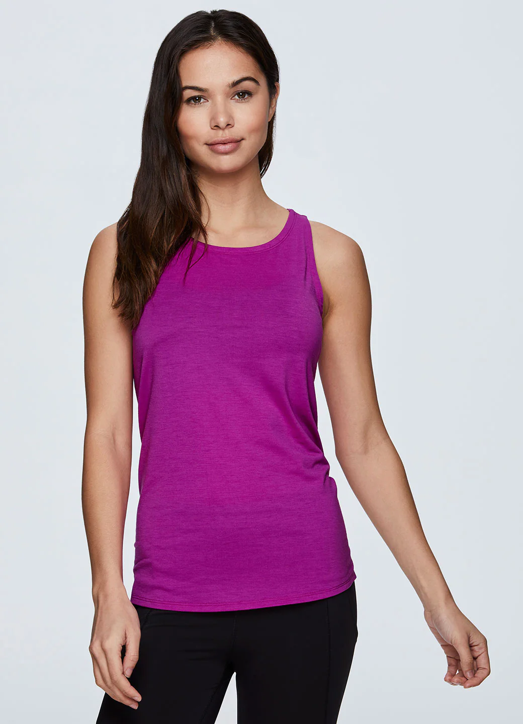 Lumen Mesh Cut Back Tie Tank - Image 12