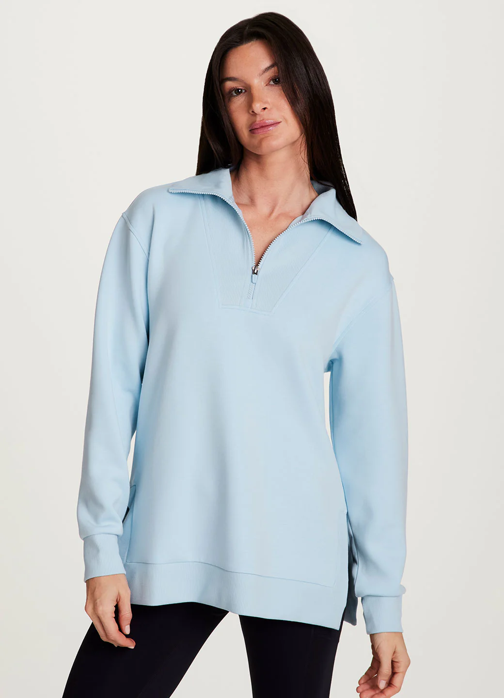 LuxeSoft 1/4 Zip Tunic - Image 14