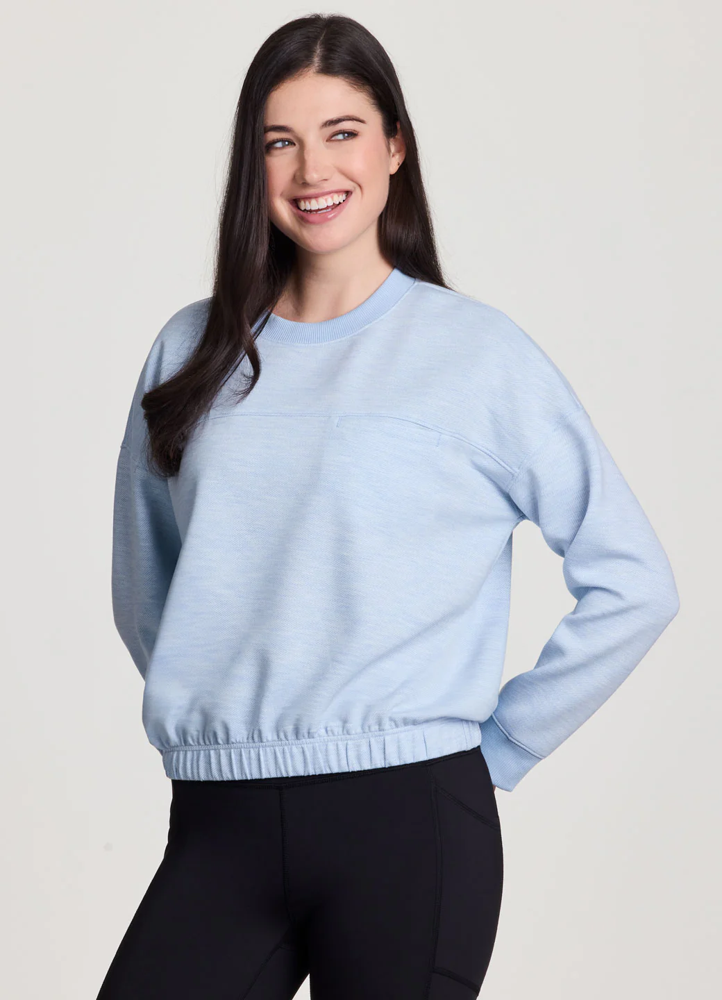 LuxeSoft Banded Pullover - Image 10