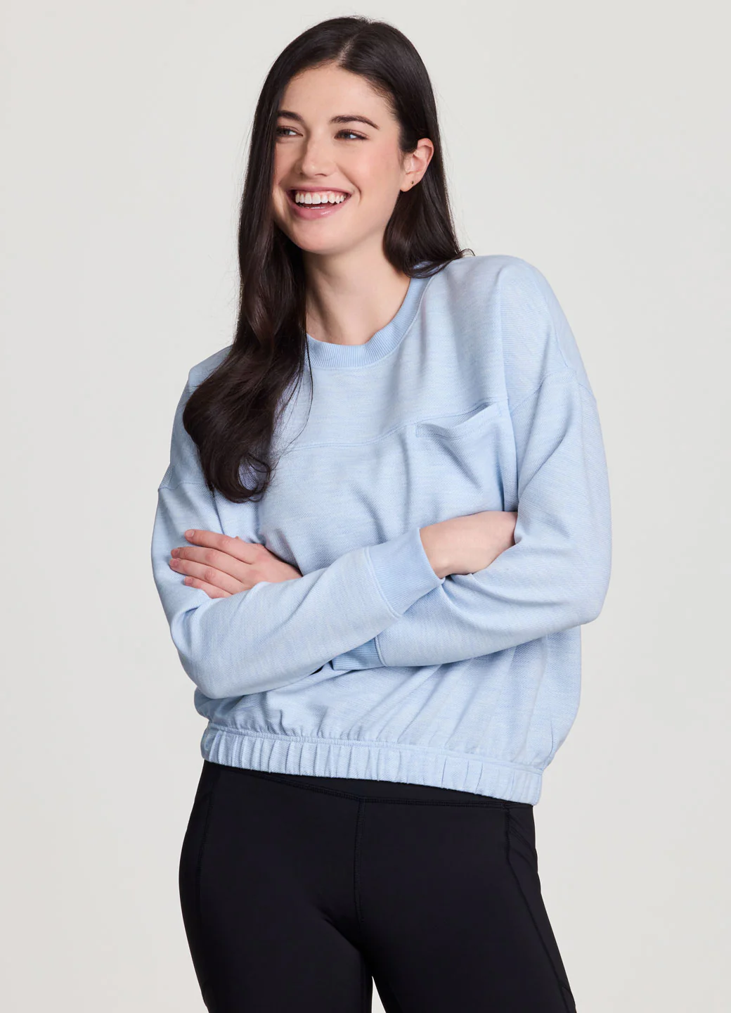 LuxeSoft Banded Pullover - Image 11