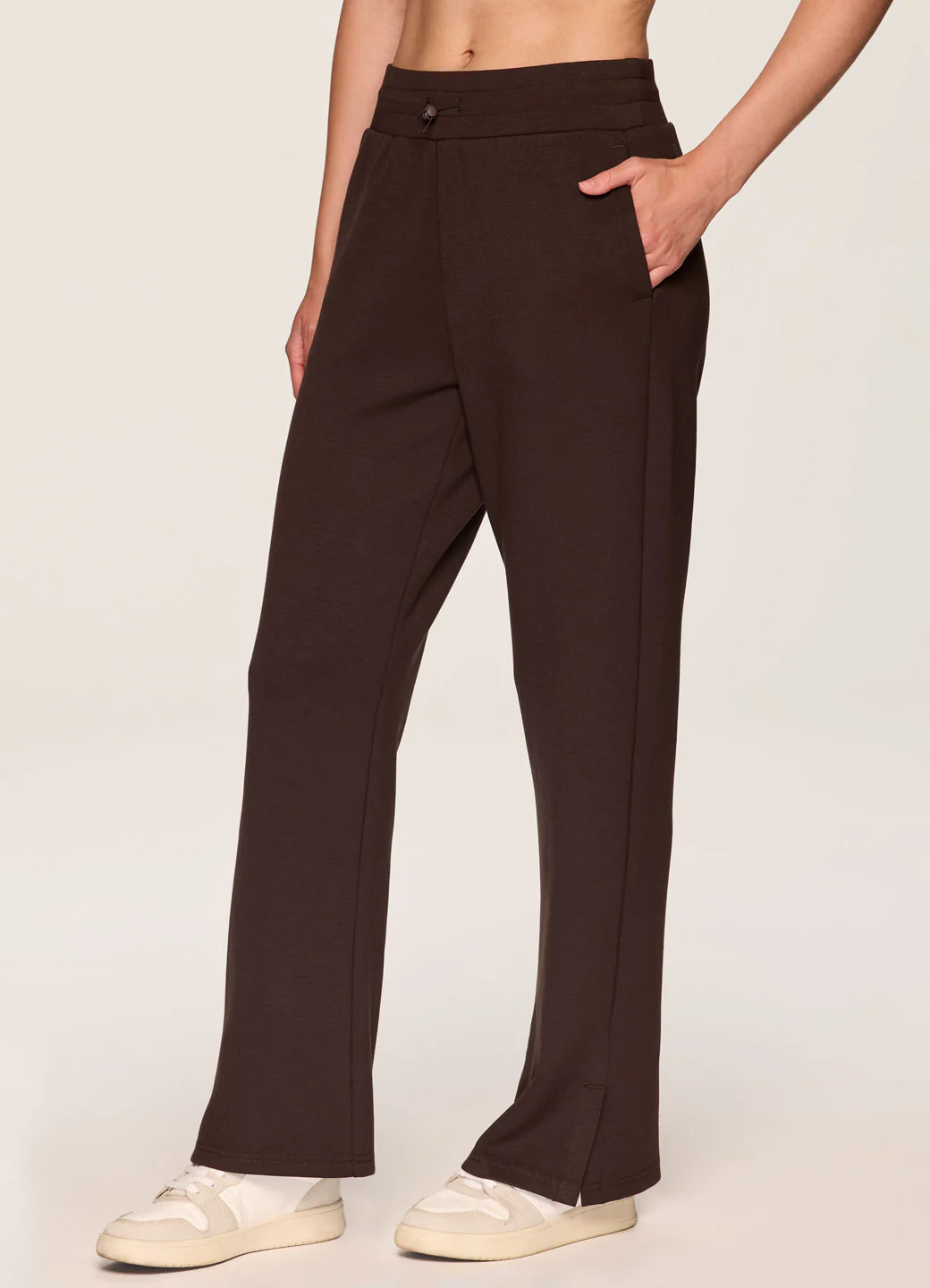 LuxeSoft Bungee Waist Wide Leg Pant - Image 2