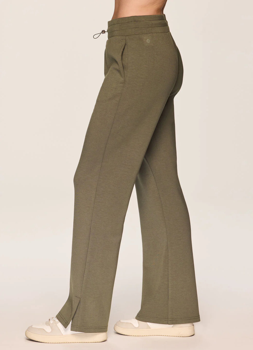 LuxeSoft Bungee Waist Wide Leg Pant - Image 8