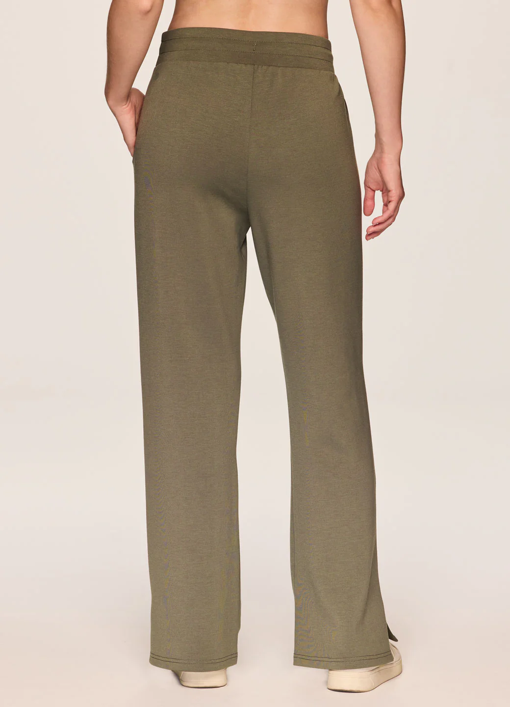 LuxeSoft Bungee Waist Wide Leg Pant - Image 9