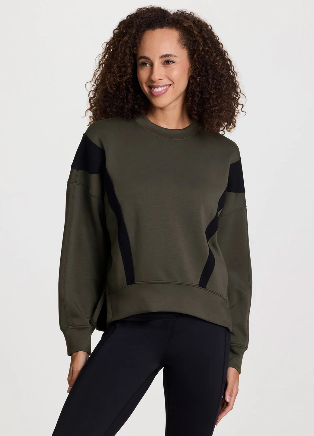 LuxeSoft Colorblock Sweatshirt - Image 5
