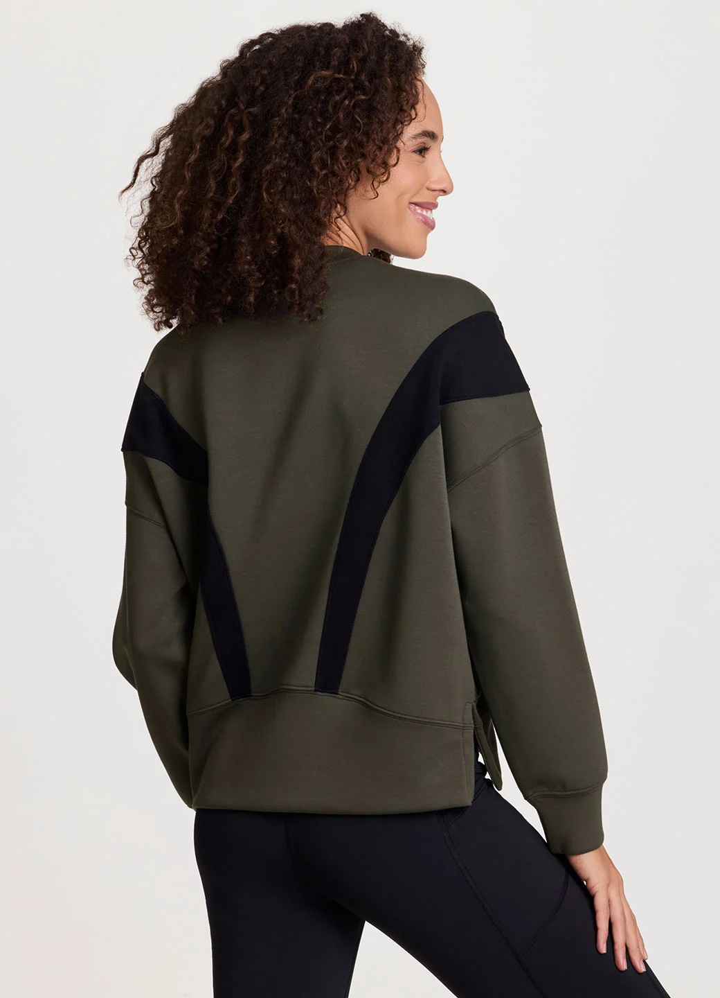 LuxeSoft Colorblock Sweatshirt - Image 6