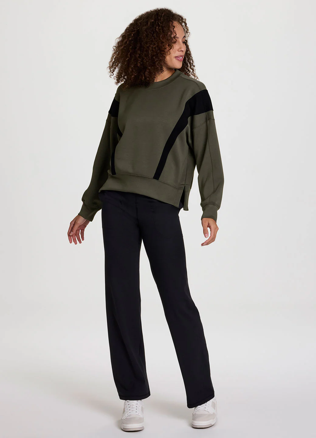 LuxeSoft Colorblock Sweatshirt - Image 8