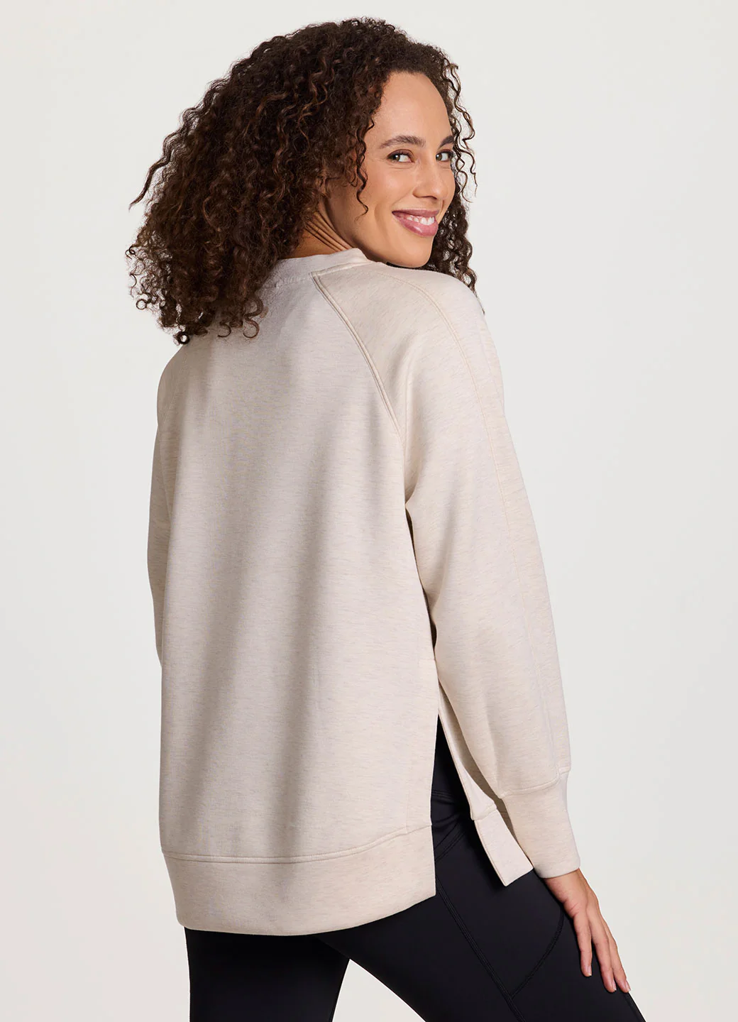 LuxeSoft Crewneck Tunic - Image 10