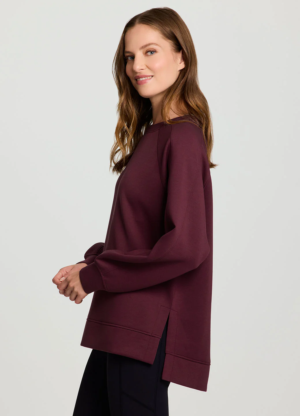 LuxeSoft Crewneck Tunic - Image 24