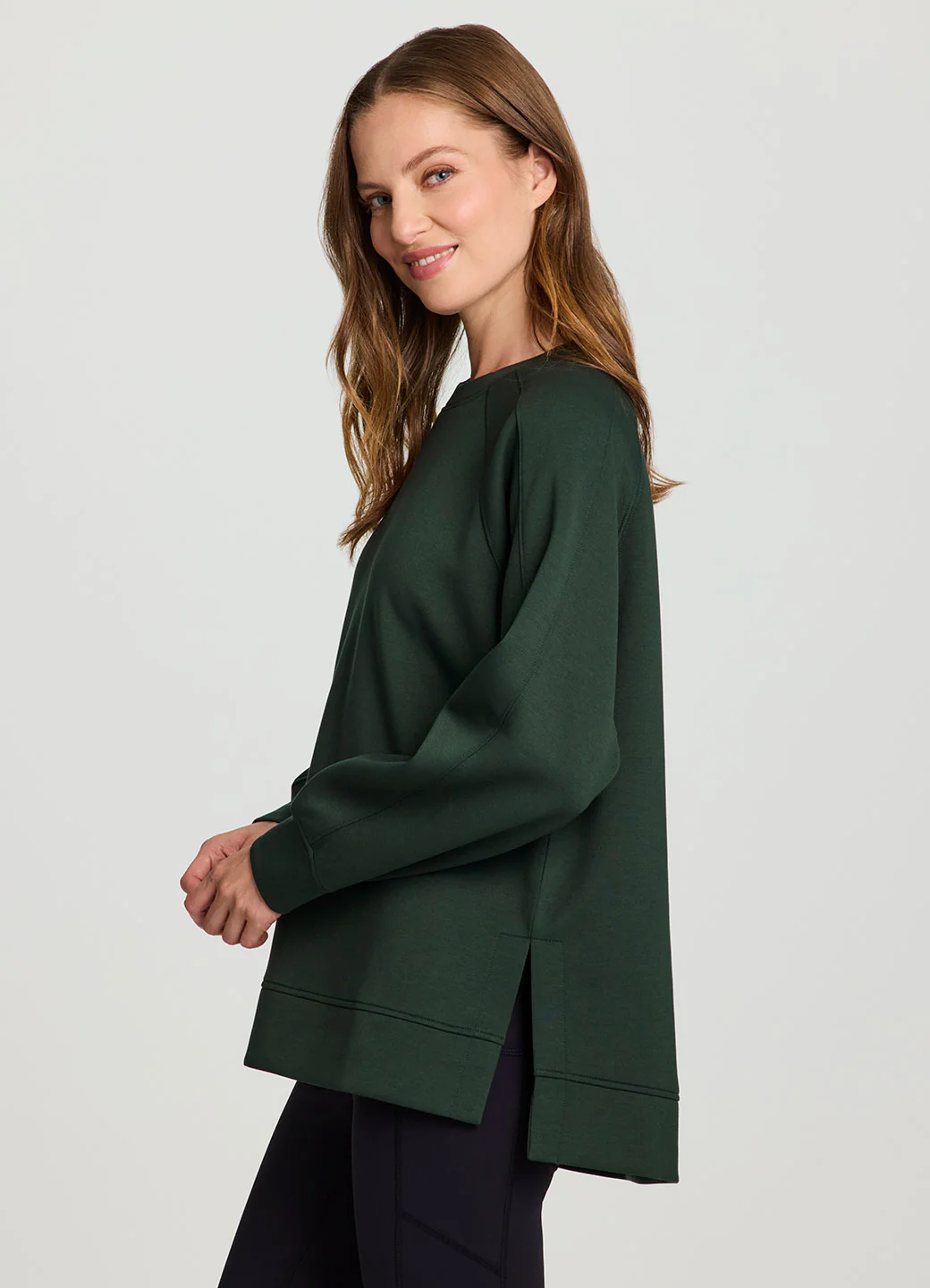 LuxeSoft Crewneck Tunic - Image 29