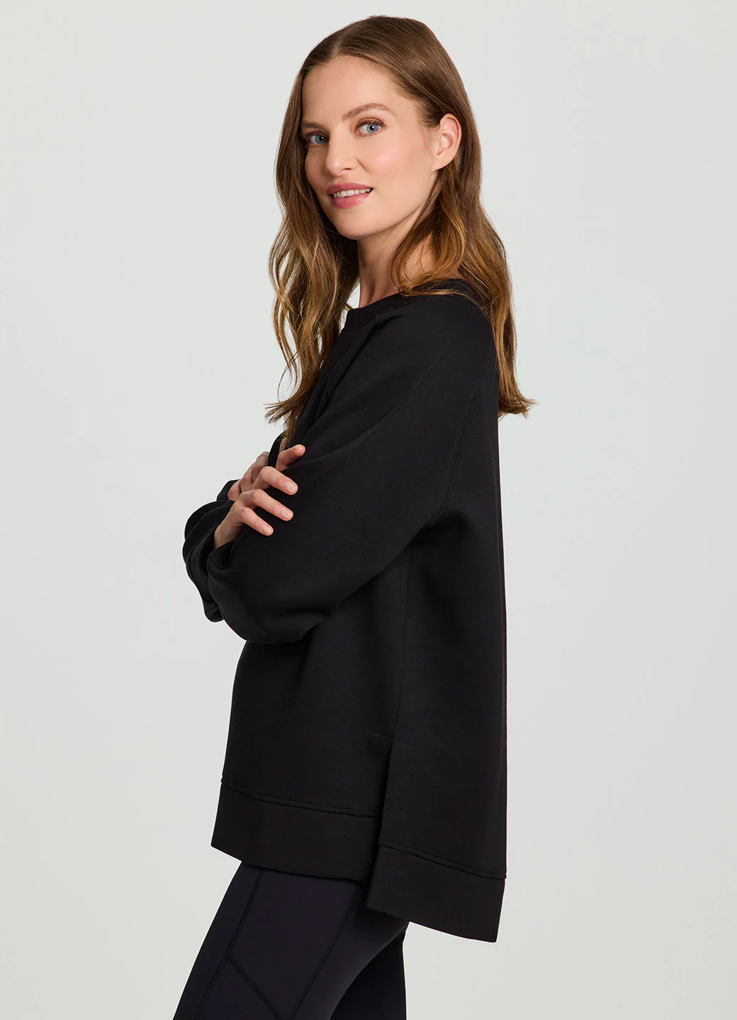 LuxeSoft Crewneck Tunic - Image 34