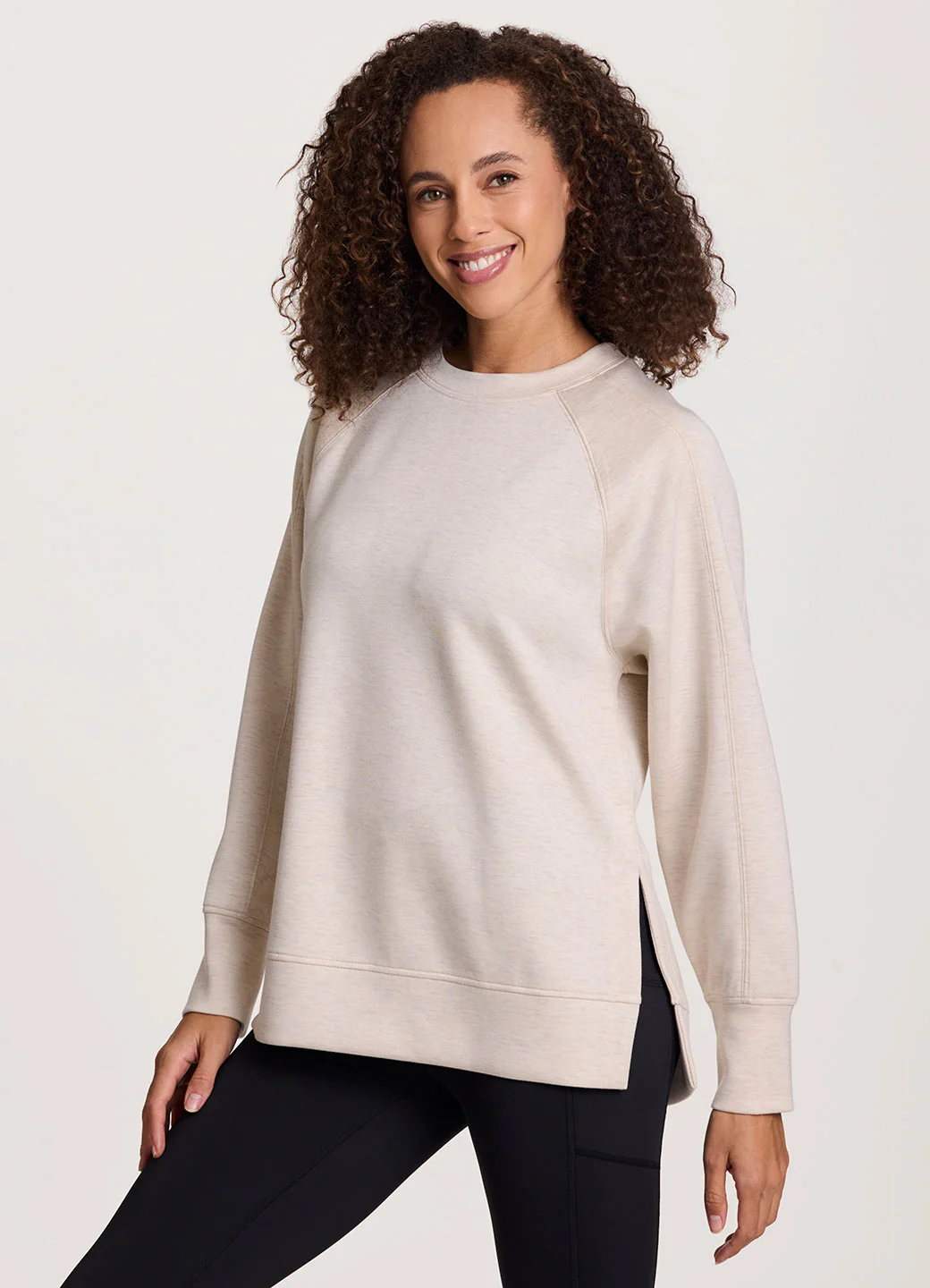 LuxeSoft Crewneck Tunic - Image 8