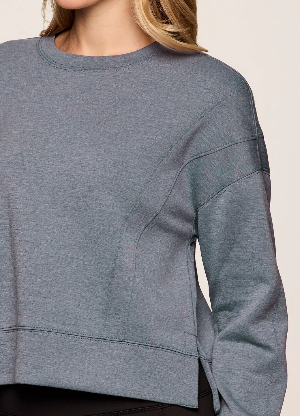 LuxeSoft Cropped Pullover - Image 8