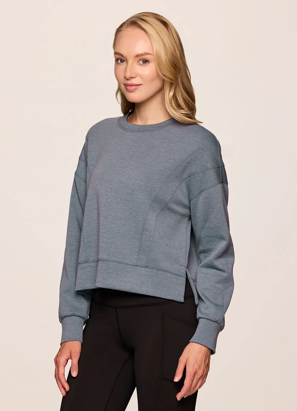 LuxeSoft Cropped Pullover - Image 9