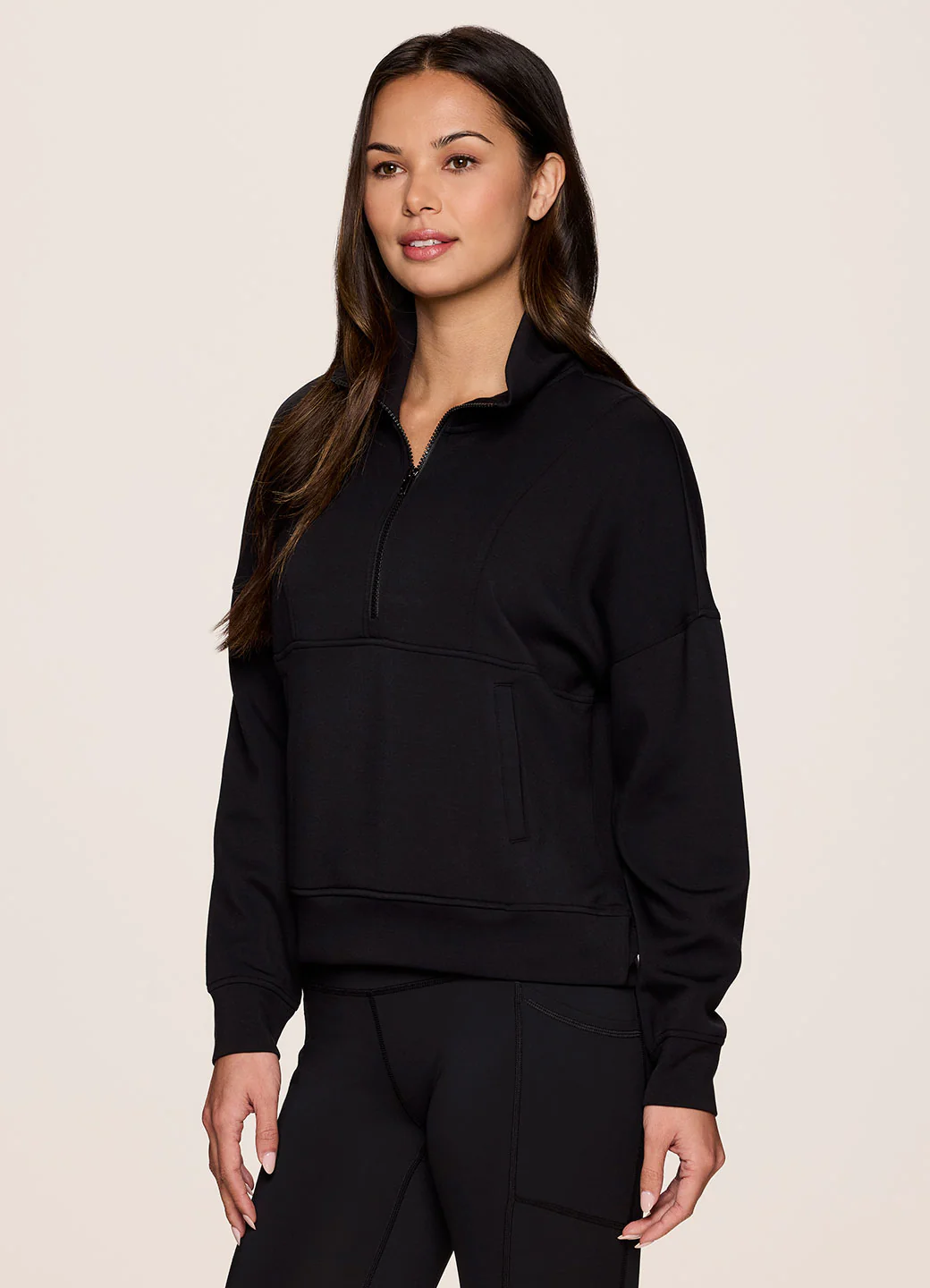 LuxeSoft Half Zip - Image 3