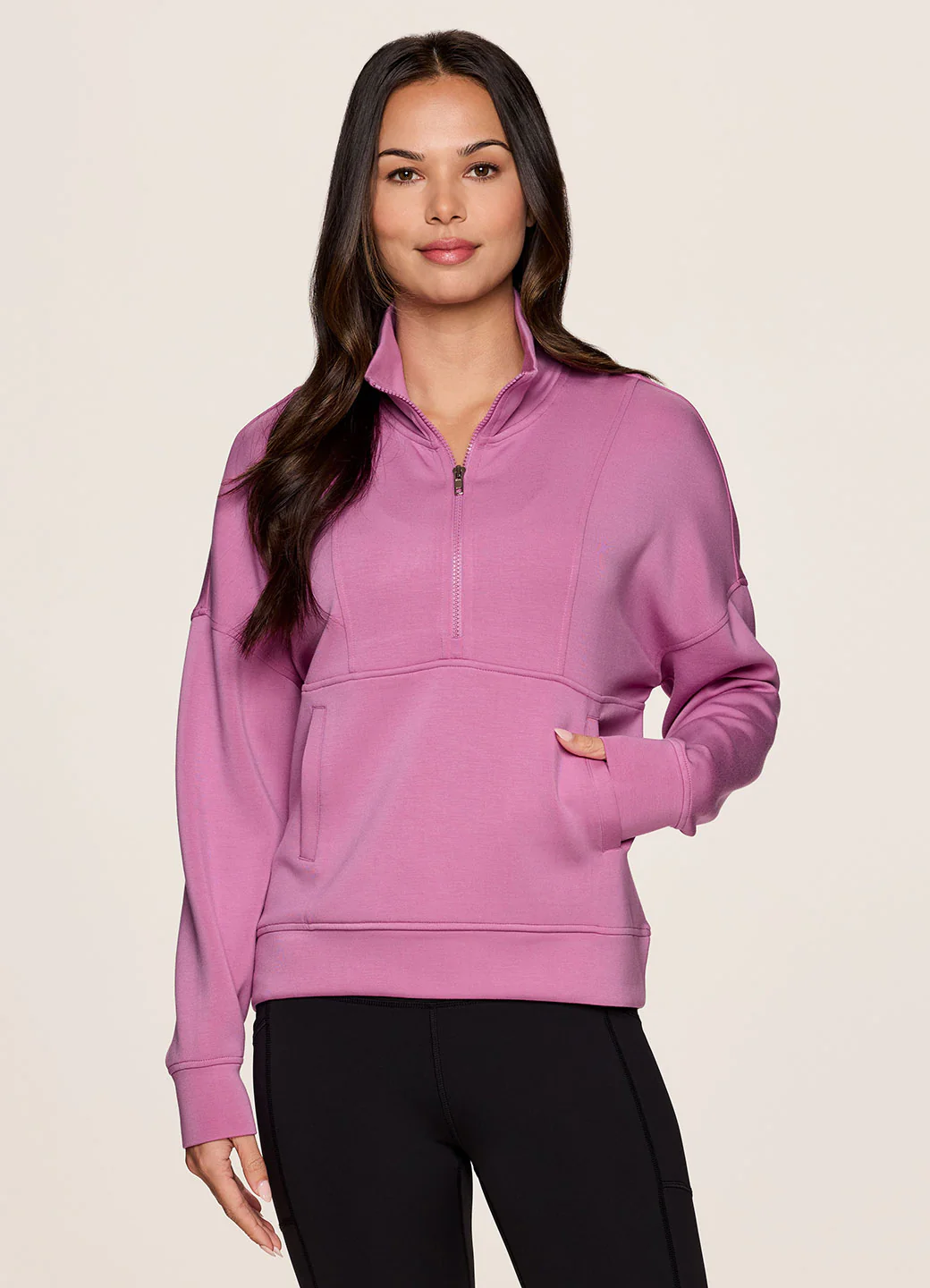 LuxeSoft Half Zip - Image 6