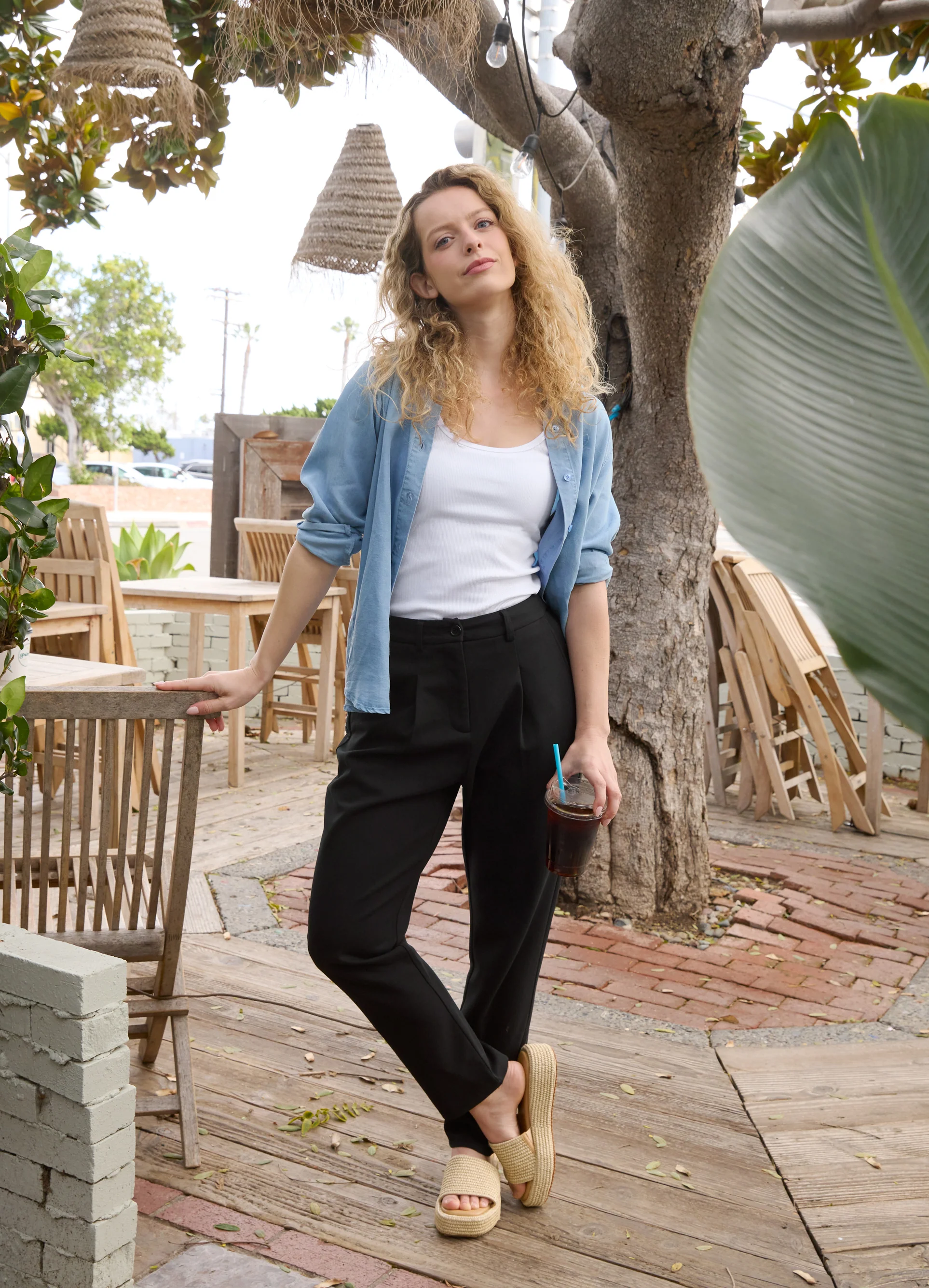 LuxeSoft Straight Leg Trouser - Image 9