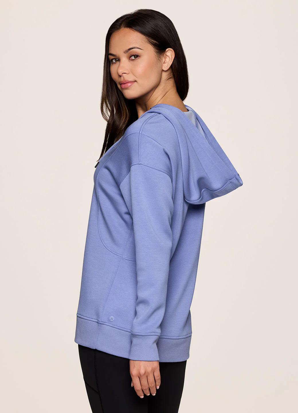LuxeSoft V-Neck Hoodie - Image 8