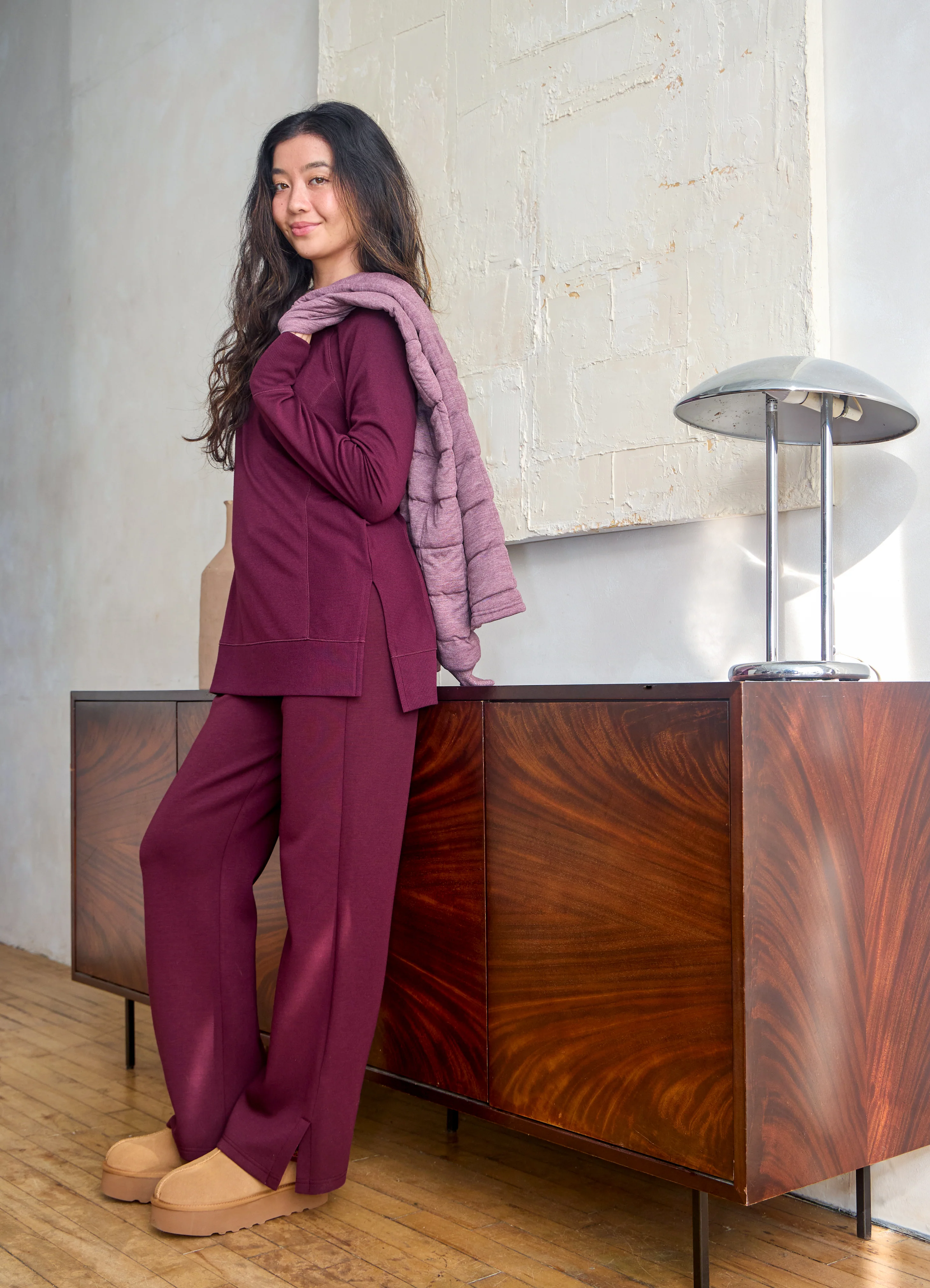 LuxeSoft Wide Leg Pant - Image 8