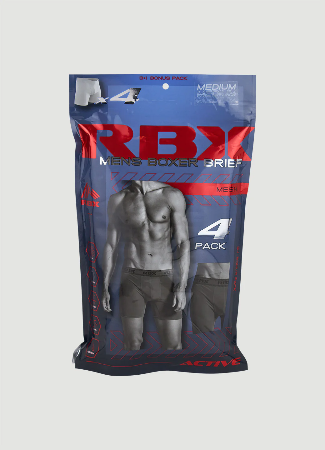 Men's Performance Mesh Boxer Briefs 4-Pack - Image 6