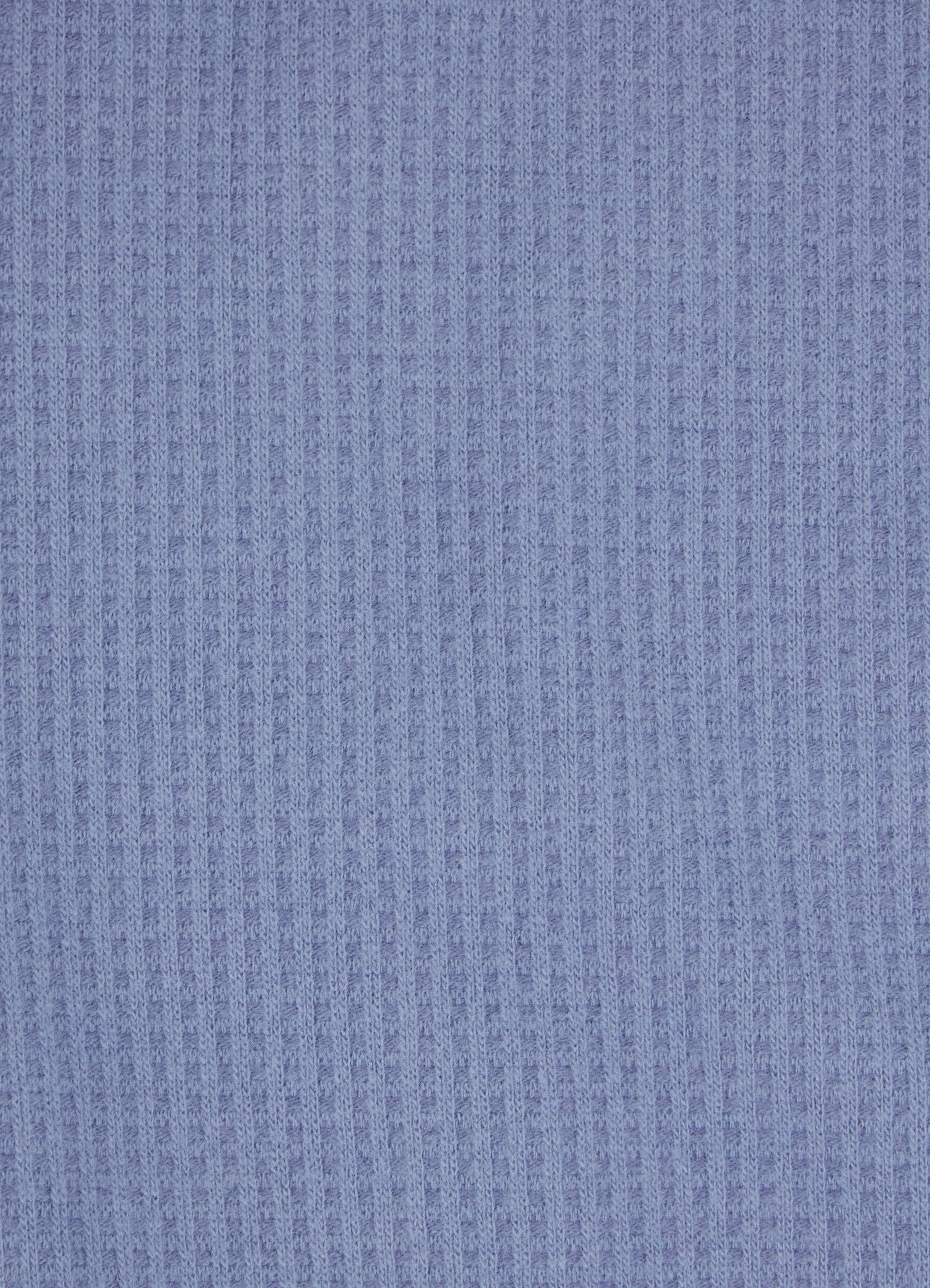 Off Days Relaxed Waffle Knit Hoodie - Image 21