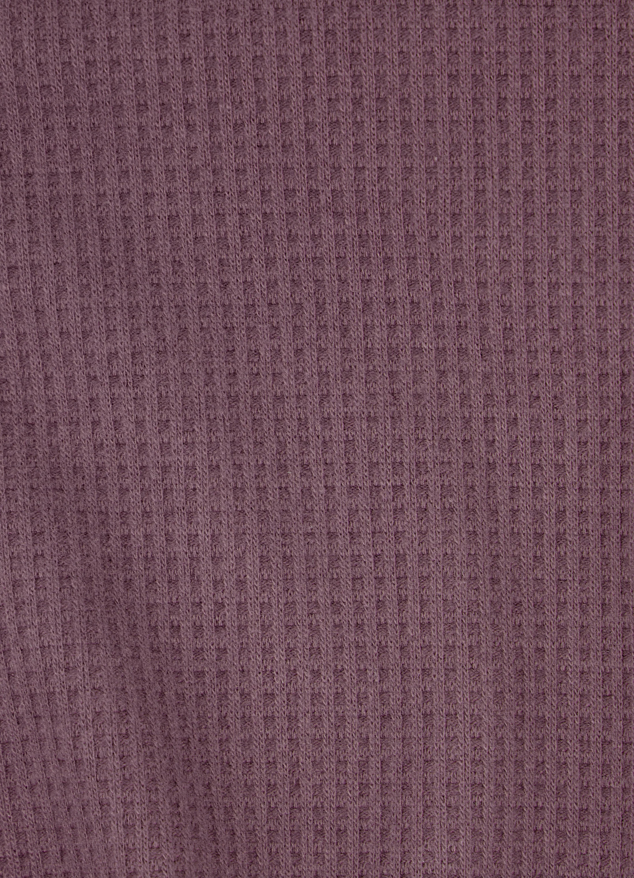 Off Days Relaxed Waffle Knit Hoodie - Image 24
