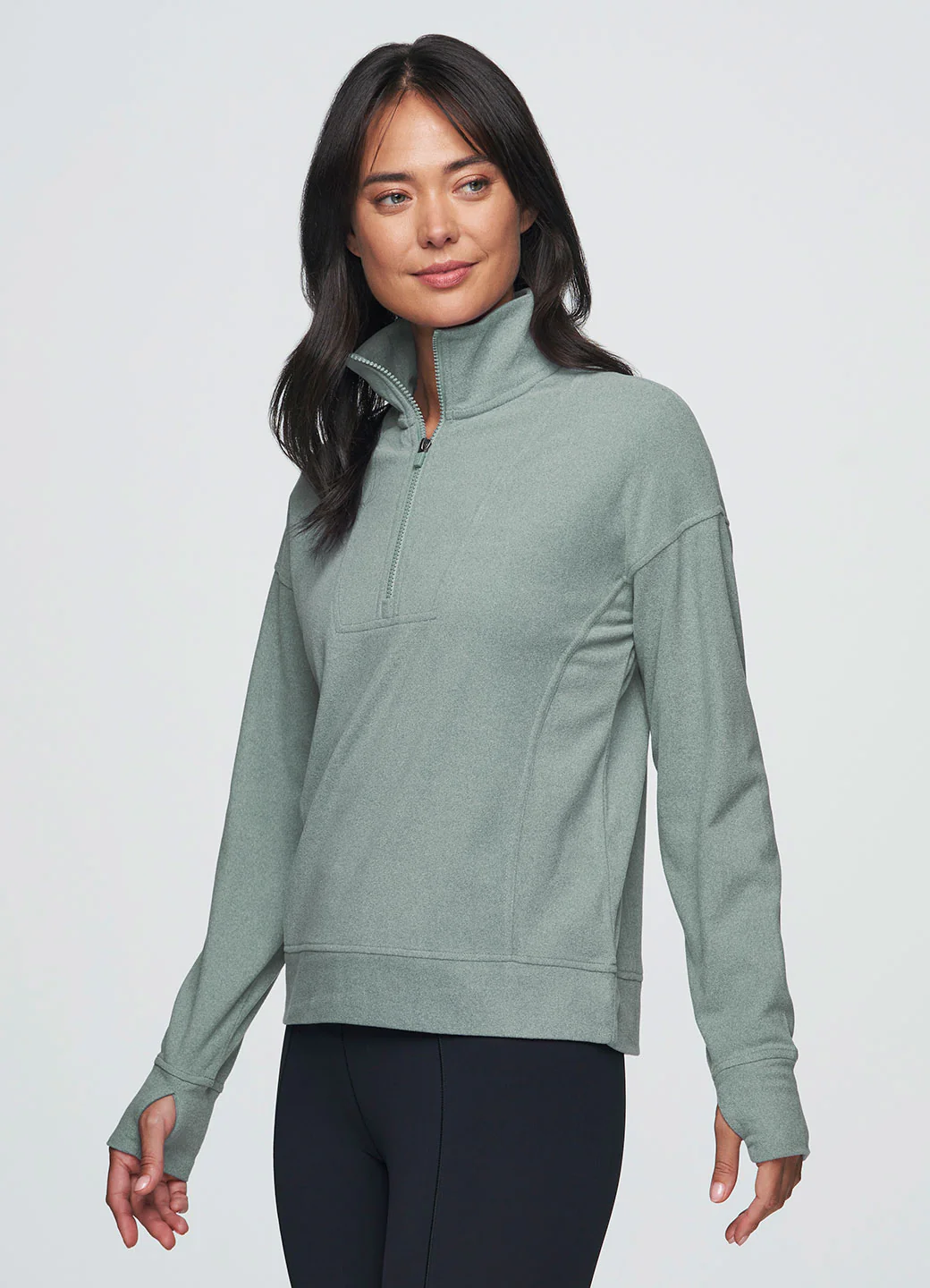 Oliver Plush 1/2 Zip Sweatshirt - Image 3