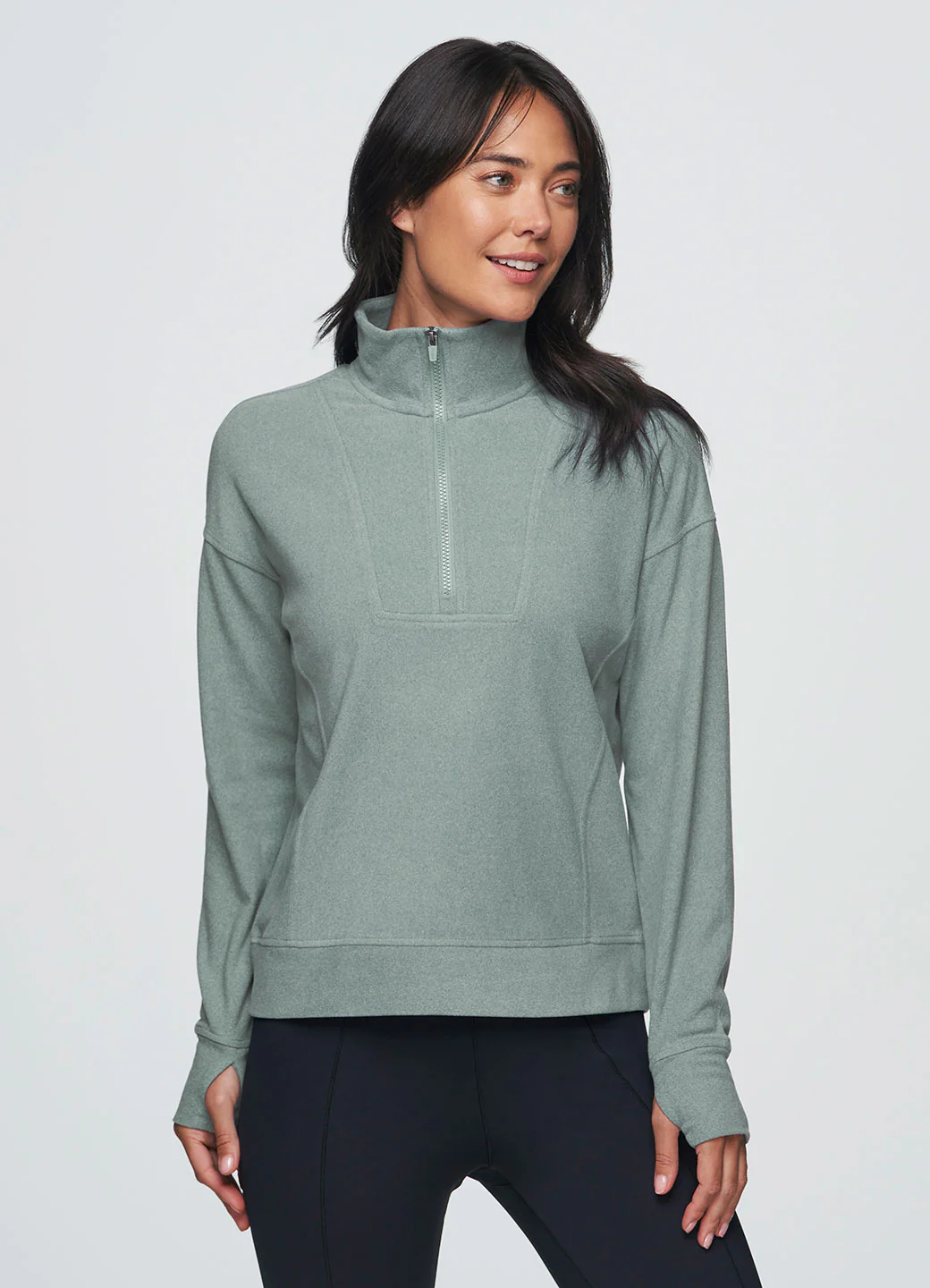 Oliver Plush 1/2 Zip Sweatshirt - Image 4