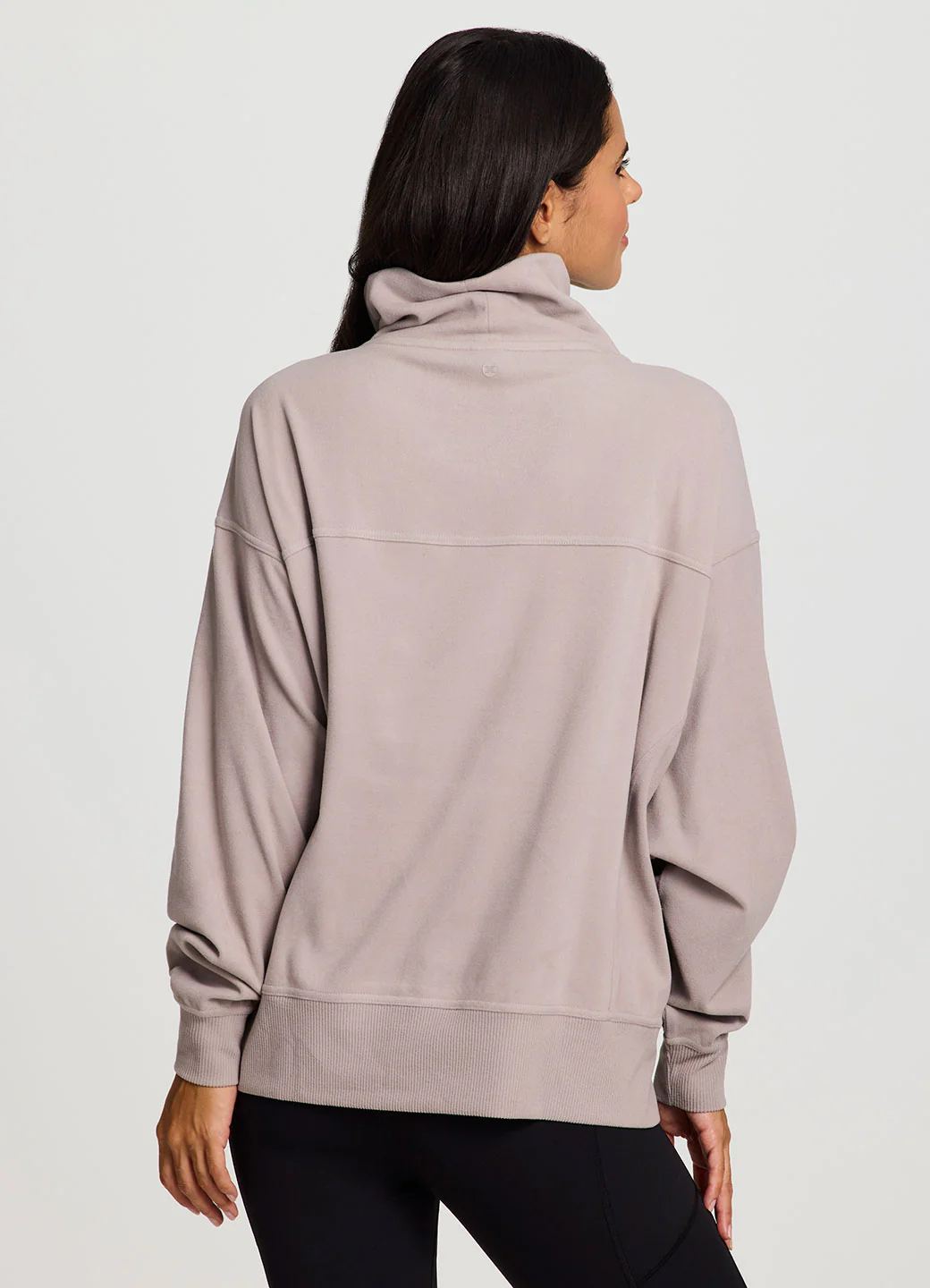 Oliver Plush Oversized Mock Neck Pullover - Image 12