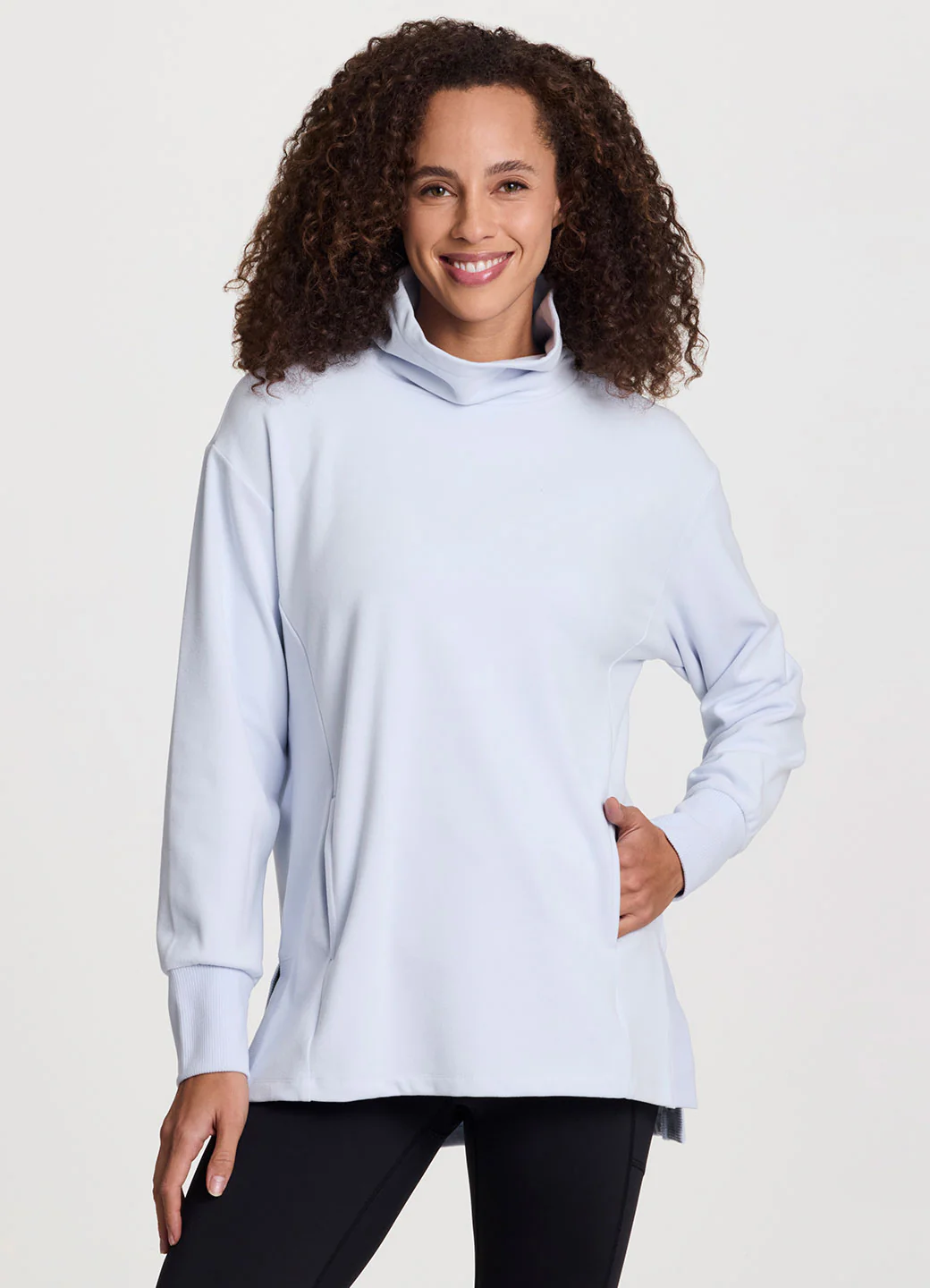 Oliver Relaxed Mock Neck Tunic - Image 11